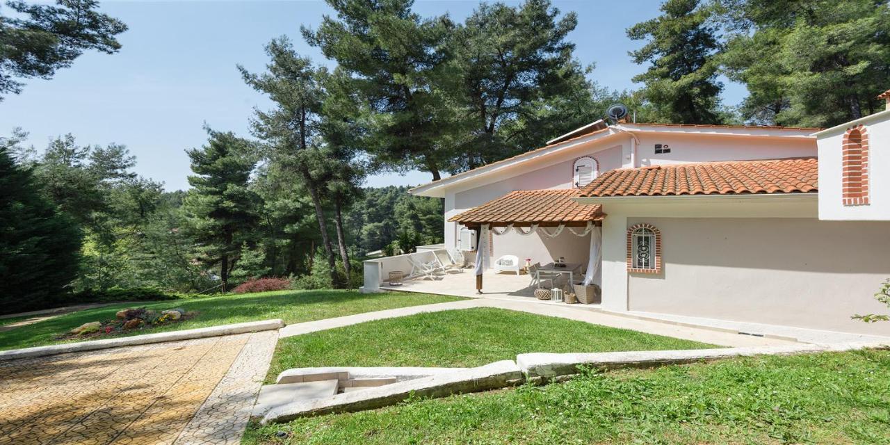 Ekatis Houses In Sani By Halkidiki Villas Eksteriør bilde