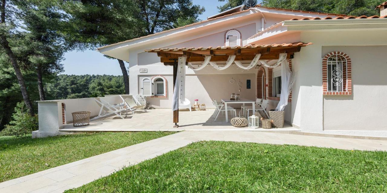 Ekatis Houses In Sani By Halkidiki Villas Eksteriør bilde